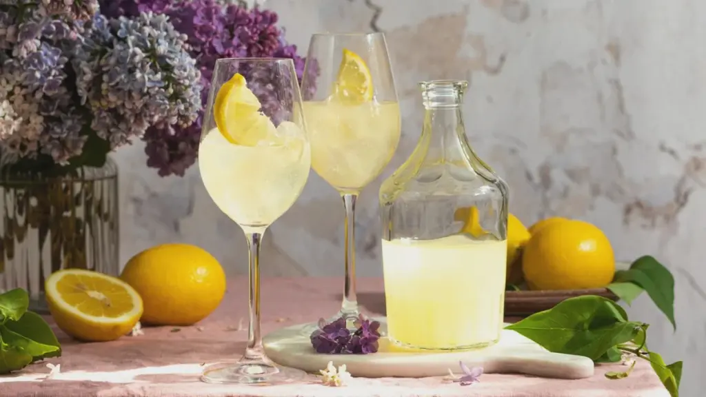 Limoncello Spritz verdrängt Aperol: Der Drink kühlt nicht mit Eis, sondern mit gefrorenen Weintrauben